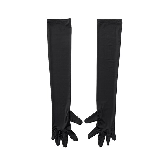 UVカット アームカバー手袋 フリーサイズ(クールSP nr ブラック) 4枚目画像