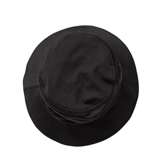 UVカット メッシュ ハットネックカバー付き フリーサイズ(クール r ブラック) 7枚目画像