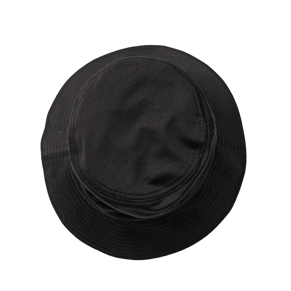 UVカット メッシュ ハットネックカバー付き フリーサイズ(クール r ブラック) 7枚目画像