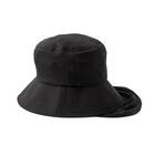 UVカット メッシュ ハットネックカバー付き フリーサイズ(クール r ブラック) 10枚目画像