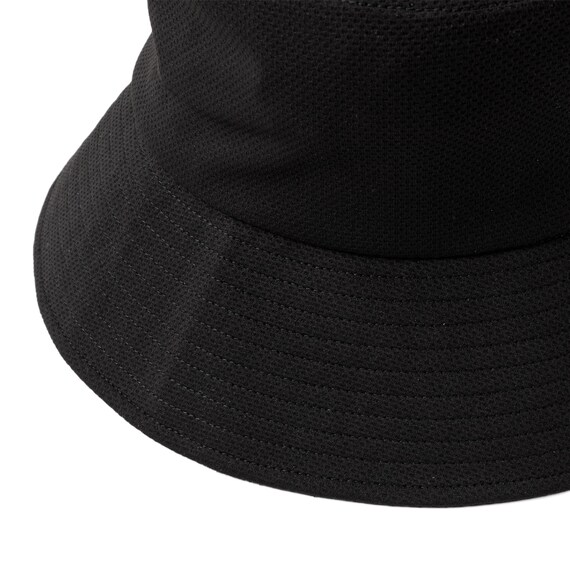 UVカット メッシュ ハットネックカバー付き フリーサイズ(クール r ブラック) 12枚目画像