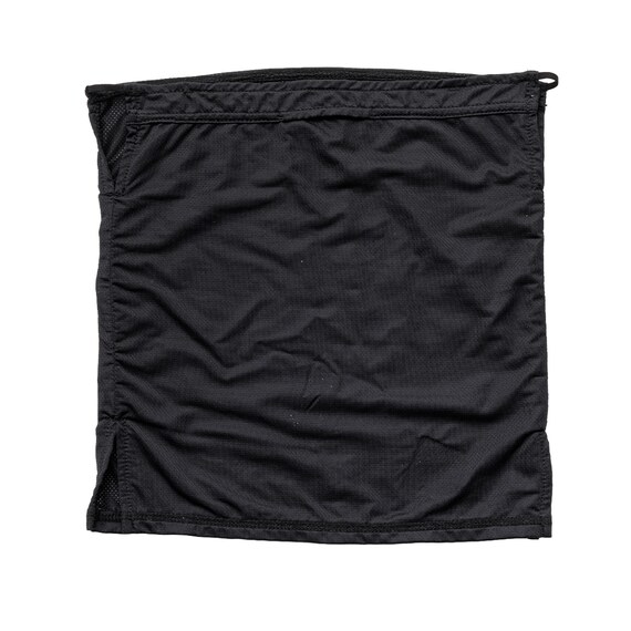 男女兼用UVカット メッシュ ネックフェイスカバー(クール ブラック nr ) 3枚目画像