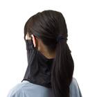 男女兼用UVカットネックフェイスカバー(クールSP ブラック nr ) 2枚目画像