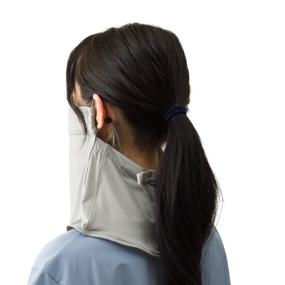 UVカット ネックフェイスカバー フリーサイズ(クールSP nr ブラック) 3枚目画像