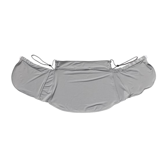 UVカット ネックフェイスカバー フリーサイズ(クールSP nr ブラック) 6枚目画像