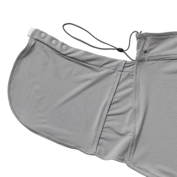 UVカット ネックフェイスカバー フリーサイズ(クールSP nr ブラック) 7枚目画像