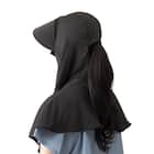 男女兼用UVカットバラクラバ(クールSP ブラック nr) 2枚目画像