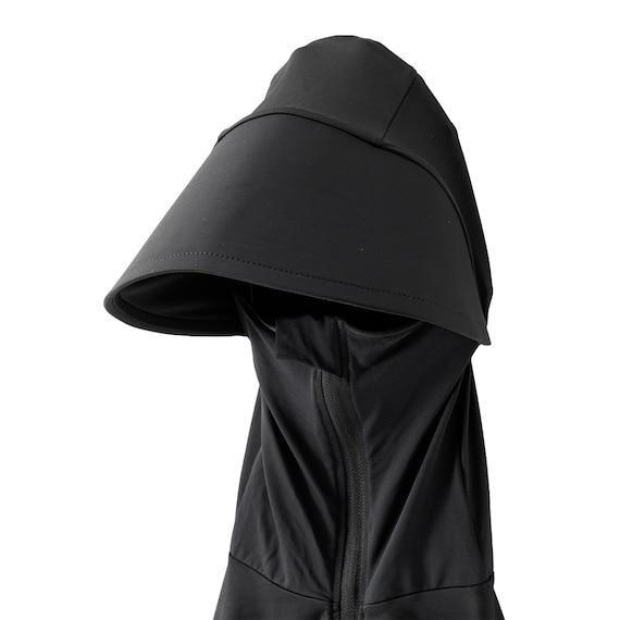 男女兼用UVカットバラクラバ(クールSP ブラック nr) 6枚目画像