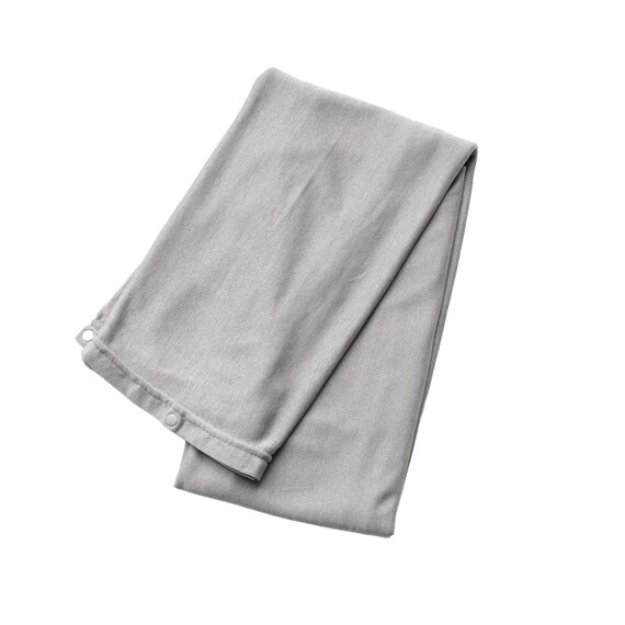 男女兼用UVカット3WAYリブストール(クールSP グレー nr) 3枚目画像