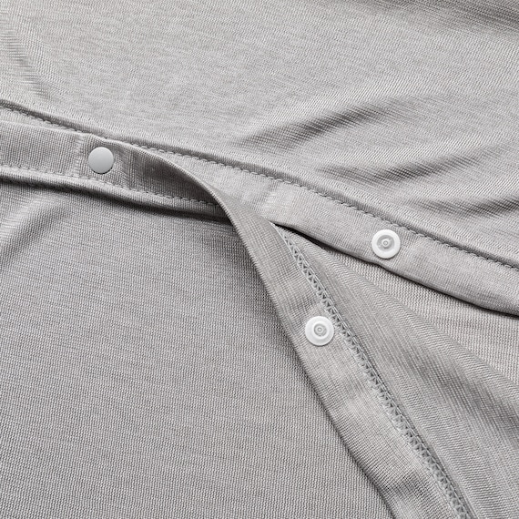 男女兼用UVカット3WAYリブストール(クールSP グレー nr) 5枚目画像