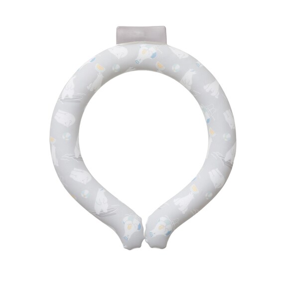 首冷却リングS(クマ GY×CL nr) 1枚目画像