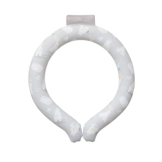 首冷却リングS(クマ GY×CL nr) 1枚目画像