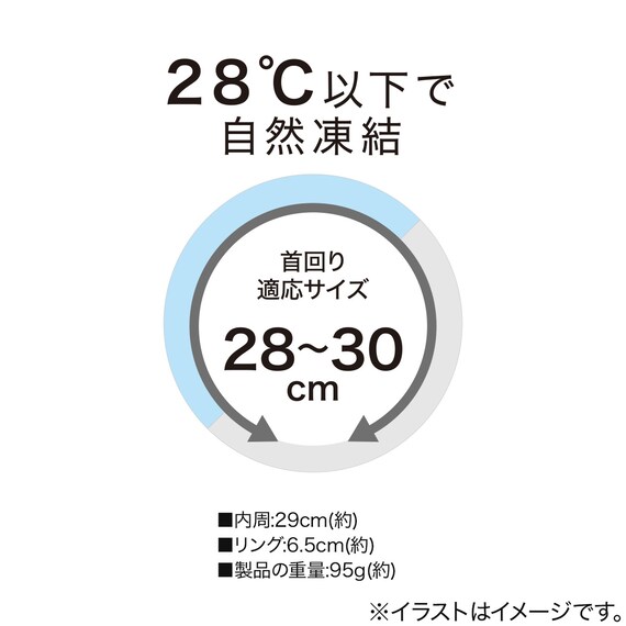 首冷却リングS(アイス BL×CL nr) 2枚目画像