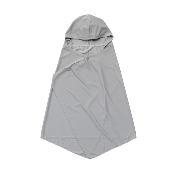 UVカットクールタオルポンチョ(グレー nr) 1枚目画像