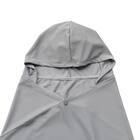UVカットクールタオルポンチョ(グレー nr) 4枚目画像