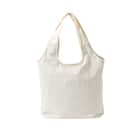 首冷却リングがぴったり入るポケット付きエコバッグ(アイボリー nr) 6枚目画像