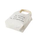 首冷却リングがぴったり入るポケット付きエコバッグ(アイボリー nr) 7枚目画像