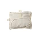 首冷却リングがぴったり入るポケット付きエコバッグ(アイボリー nr) 12枚目画像