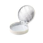 固まりにくい保冷ジェル付き円形ポーチ　M(アイボリー nr) 4枚目画像