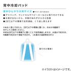 背中冷却パッド(LGY×CL nr) 2枚目画像