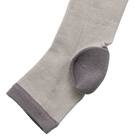 かかとうるおい着圧トゥレス ロング(グレー) 2枚目画像