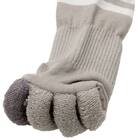 指リラックス着圧アンクルソックス(グレー) 4枚目画像