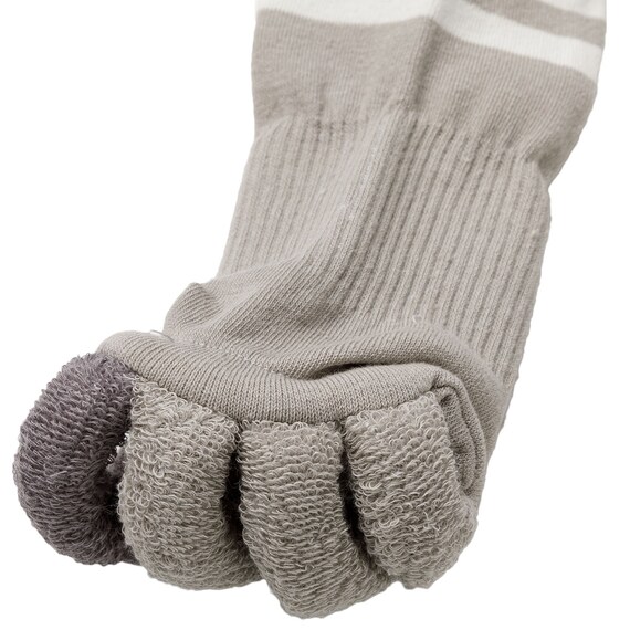 指リラックス着圧アンクルソックス(グレー) 4枚目画像