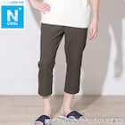 MENS クロップドパンツ スーパーストレッチ(クール nr カーキ M) 1枚目画像