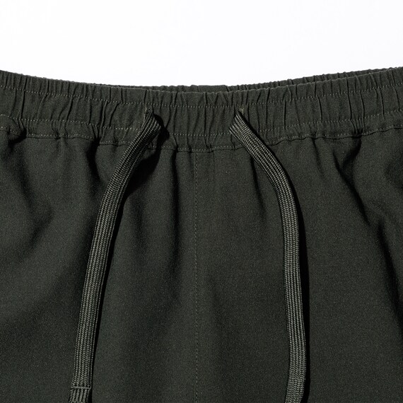 MENS クロップドパンツ スーパーストレッチ(クール nr カーキ M) 4枚目画像