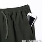 MENS クロップドパンツ スーパーストレッチ(クール nr カーキ M) 5枚目画像