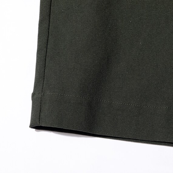 MENS クロップドパンツ スーパーストレッチ(クール nr カーキ M) 6枚目画像