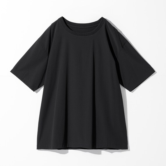 MENS 軽量Tシャツ(クール LWr ブラック M) 2枚目画像