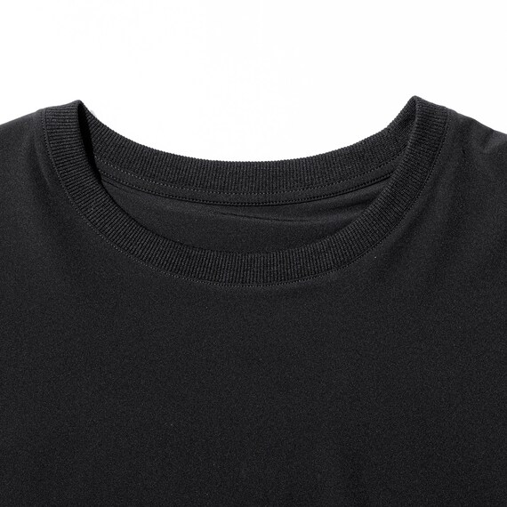 MENS 軽量Tシャツ(クール LWr ブラック M) 4枚目画像