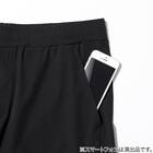 MENS 軽量ハーフパンツ(クール LWr ブラック M) 5枚目画像