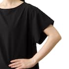 WOMENS 軽量Tシャツ(クール LWnr ブラック M) 5枚目画像