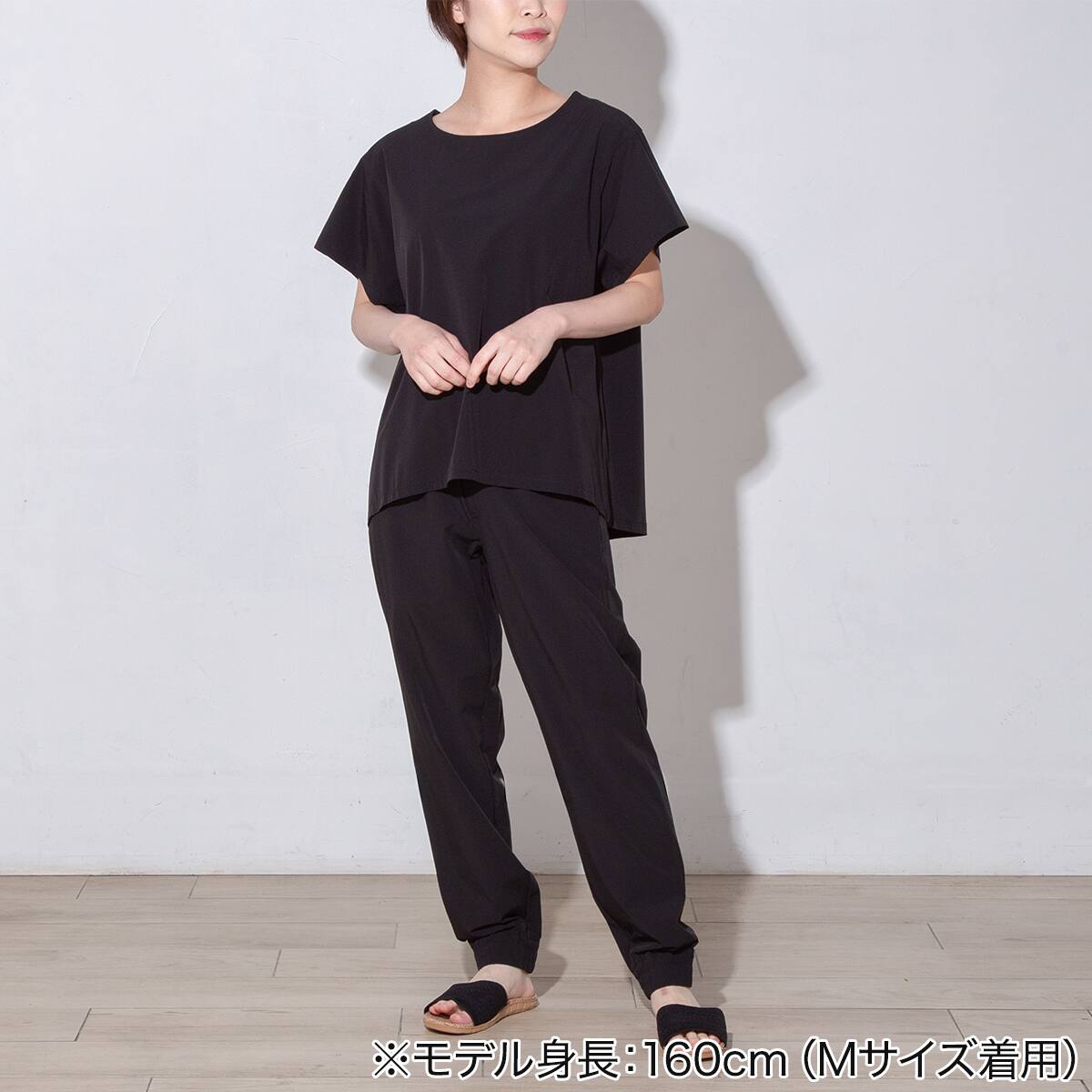 【2024年モデル 未使用品】MARK&LONA ジョガーパンツ 黒 Lサイズ WOMENS 軽量ジョガーパンツ(クール LWr ブラック L) | ニトリネット