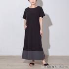 WOMENS 軽量ワンピース (クール Wnr ブラック F) 2枚目画像