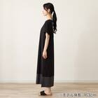 WOMENS 軽量ワンピース (クール Wnr ブラック F) 4枚目画像