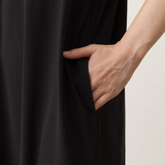 WOMENS 軽量ワンピース (クール Wnr ブラック F) 7枚目画像