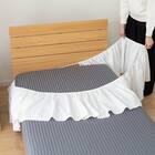 ベッドスカート シングル(Nホテル3 WH S) 9枚目画像