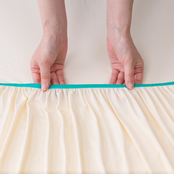 壁付け用 ぴったりフィットシーツ スモールシングル－シングル(Nフィット FT03 IV SS-S) 6枚目画像