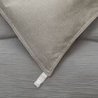 カバーのいらない ちょうど良い温度調整 薄掛けふとん シングル(グレー K2603 S) 4枚目画像