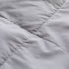 つぶ綿入りダウンケット シングル(グレー K2605 S) 5枚目画像