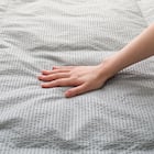 つぶ綿入りダウンケット シングル(グレー K2605 S) 7枚目画像