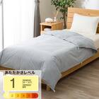 冷感リバーシブル つぶ綿入りダウンケット シングル(K2607 S) 1枚目画像