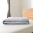 冷感リバーシブル つぶ綿入りダウンケット シングル(K2607 S) 5枚目画像