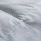 冷感リバーシブル つぶ綿入りダウンケット シングル(K2607 S) 8枚目画像