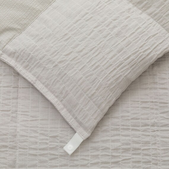 リバーシブル麻入りダウンケット シングル(K2608 S) 6枚目画像