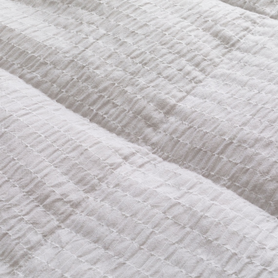 リバーシブル麻入りダウンケット シングル(K2608 S) 8枚目画像