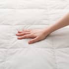 リバーシブル麻入りダウンケット シングル(K2608 S) 10枚目画像